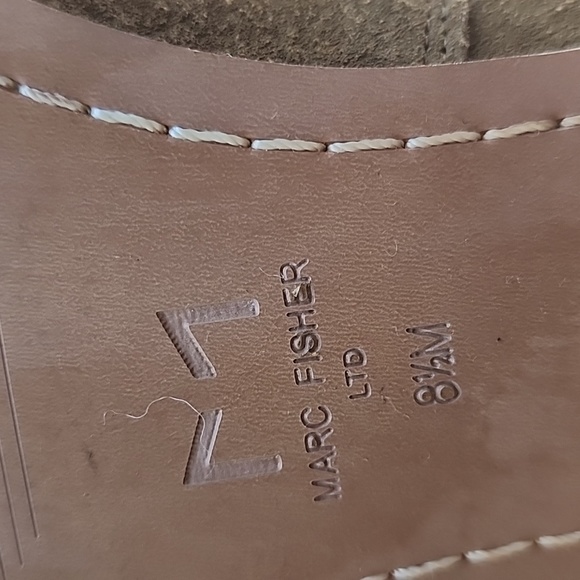 Marc Fisher Yarita Pointed Toe Bootie Medium Natural (Brown) - Size 8.5 ** - Picture 11 of 11